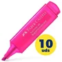 Faber Castell Textliner 46 Marcadores Fluorescentes Rosa (10 unidades) inevitable